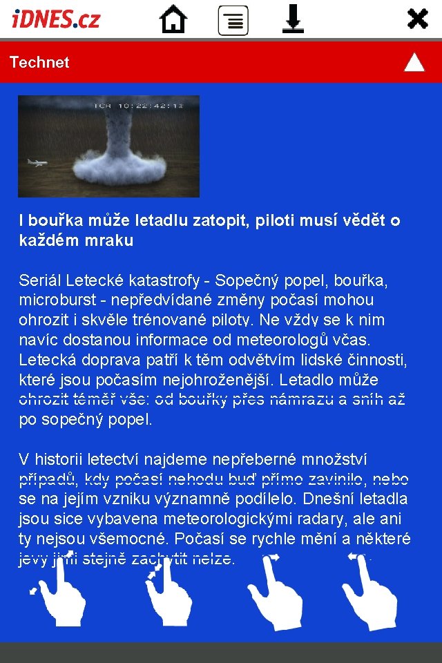  Technet I bouřka může letadlu zatopit, piloti musí vědět o každém mraku Seriál