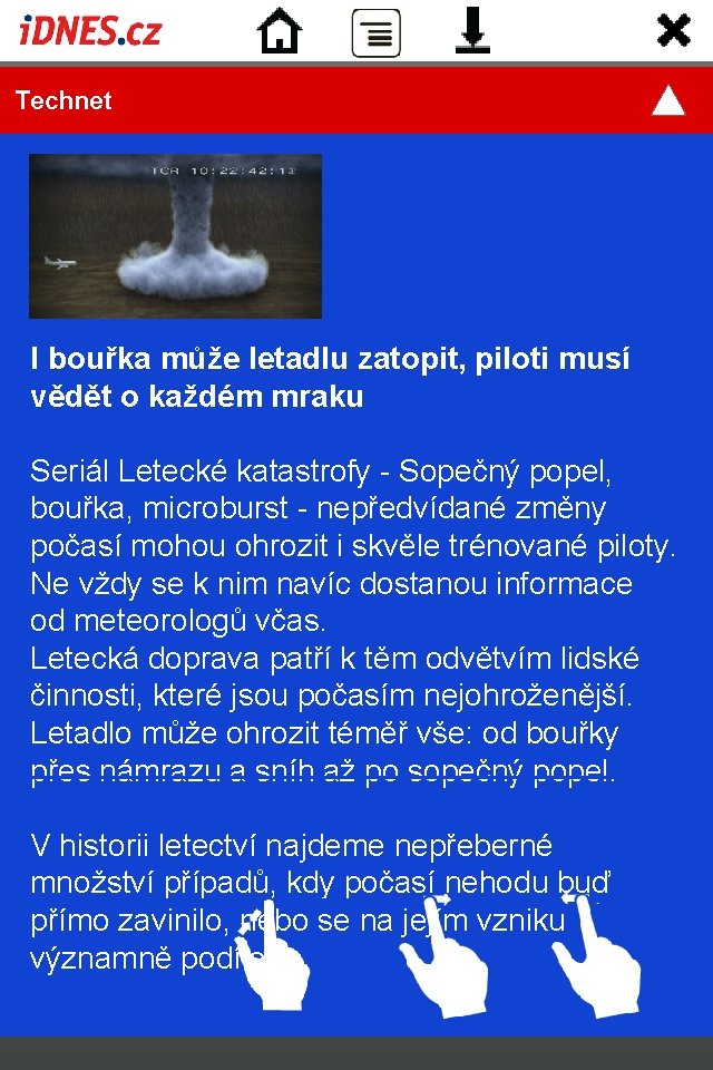  Technet I bouřka může letadlu zatopit, piloti musí vědět o každém mraku Seriál