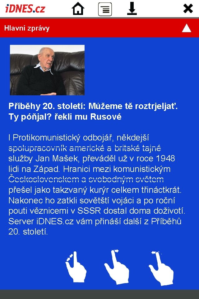  Hlavní zprávy Příběhy 20. století: Můžeme tě roztrjeljať. Ty póňjal? řekli mu Rusové