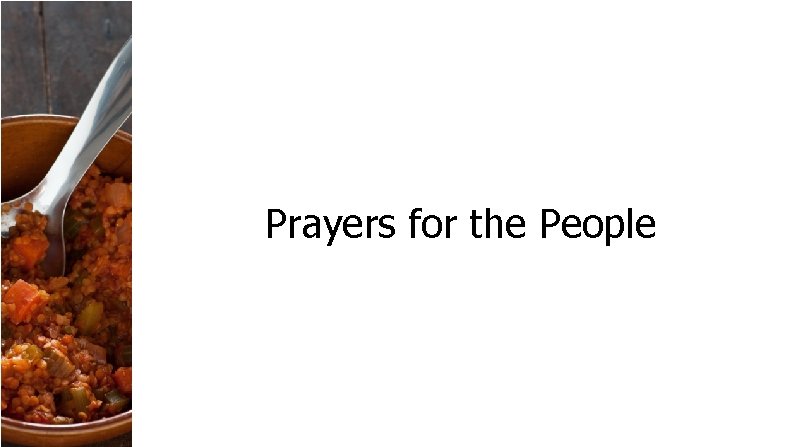 Prayers for the People 