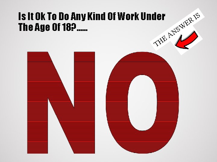 Is It Ok To Do Any Kind Of Work Under The Age Of 18?