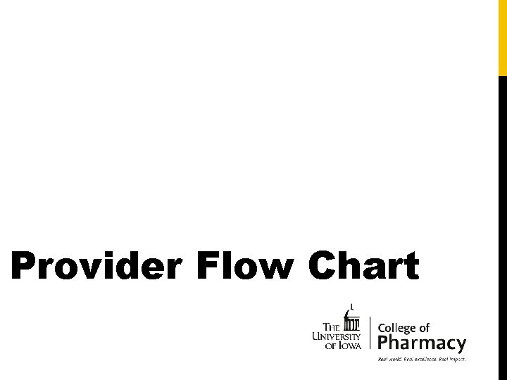 Provider Flow Chart 