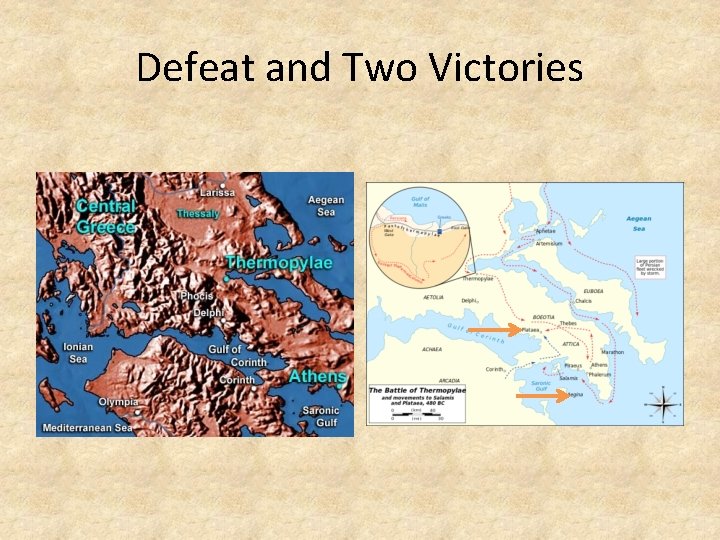 Defeat and Two Victories 