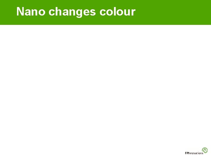 Nano changes colour Nano changes colour