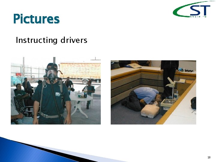 Pictures Instructing drivers 18 
