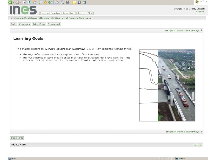 EWITA - European Web Platforms and Training Concepts for Intermodal and Inland Waterway Transport EWITA - European Web Platforms and Training Concepts for Intermodal and Inland Waterway Transport