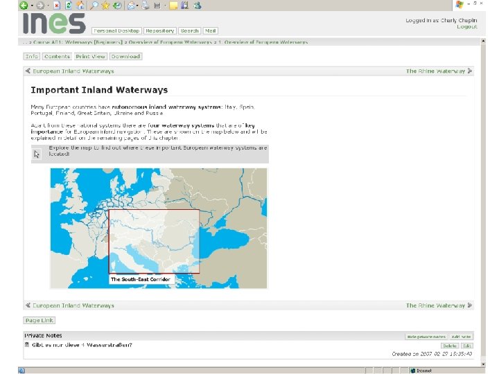 EWITA - European Web Platforms and Training Concepts for Intermodal and Inland Waterway Transport EWITA - European Web Platforms and Training Concepts for Intermodal and Inland Waterway Transport