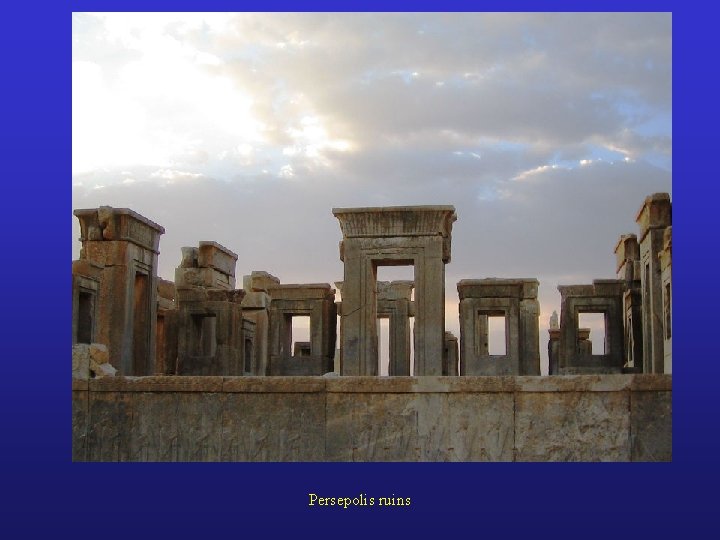 Persepolis ruins 