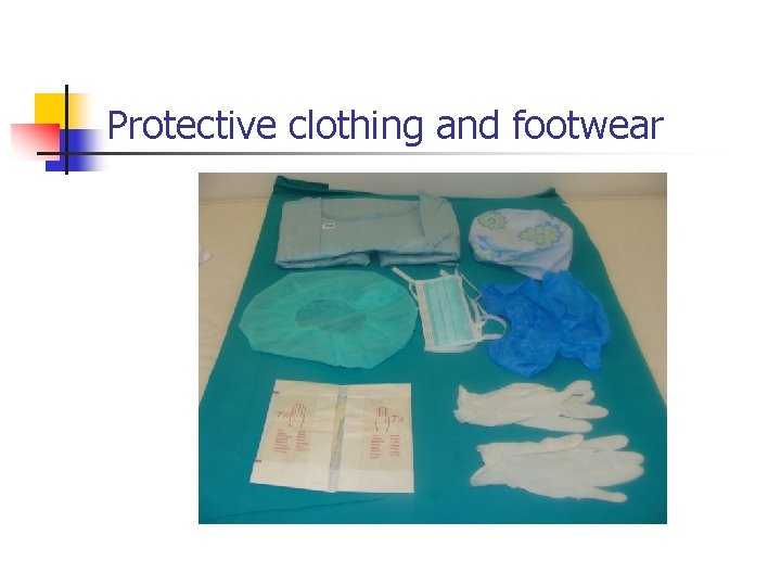 Protective clothing and footwear 