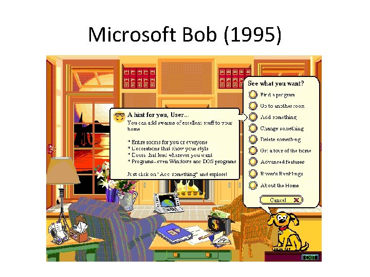 Microsoft Bob (1995) 