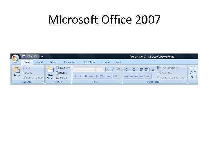 Microsoft Office 2007 