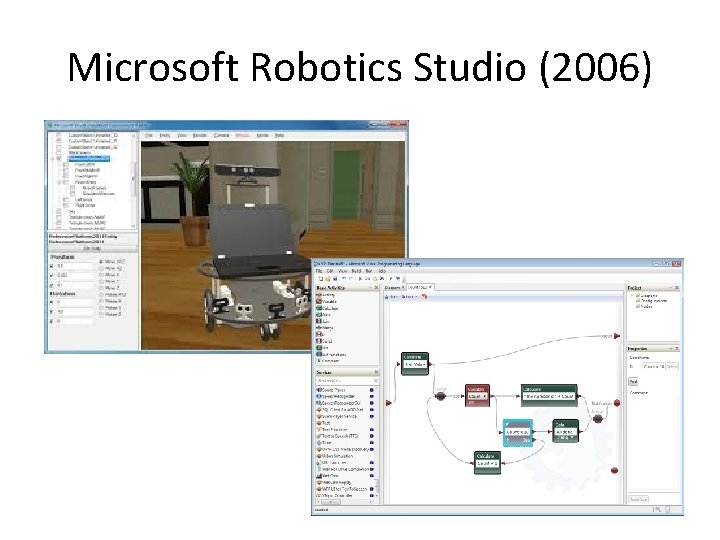 Microsoft Robotics Studio (2006) 