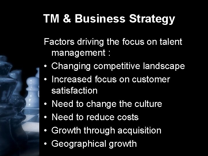 Talent Management Introduction TM Identification Nurturance Development ...