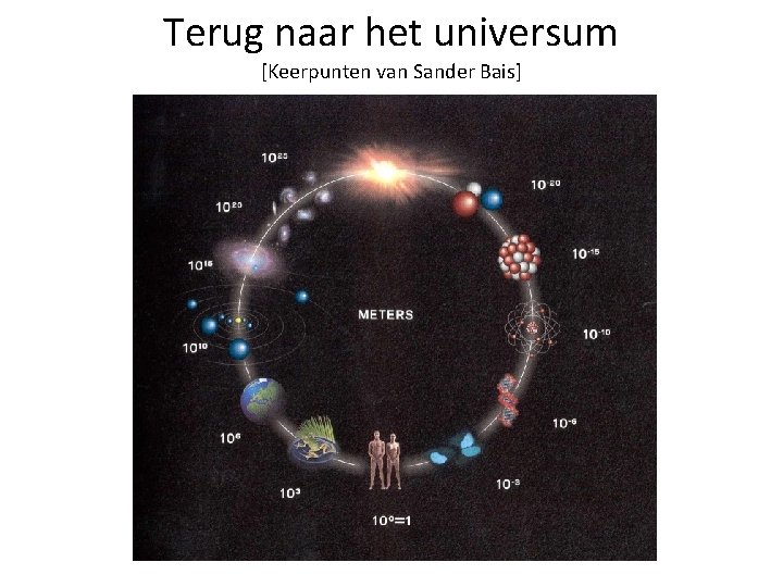 Terug naar het universum [Keerpunten van Sander Bais] 