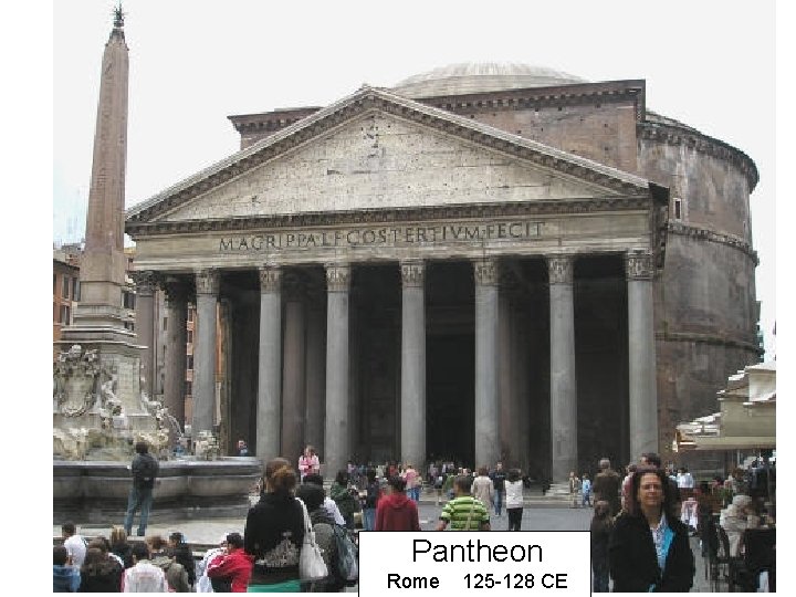 Pantheon Rome 125 -128 CE 