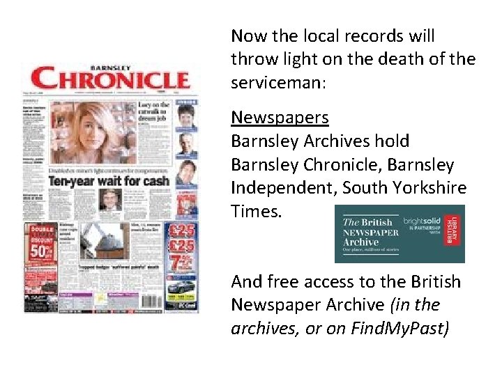 Now the local records will throw light on the death of the serviceman: Newspapers Now the local records will throw light on the death of the serviceman: Newspapers