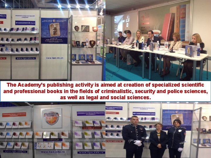 The Academy’s publishing activity is aimed at creation of specialized scientific and professional books