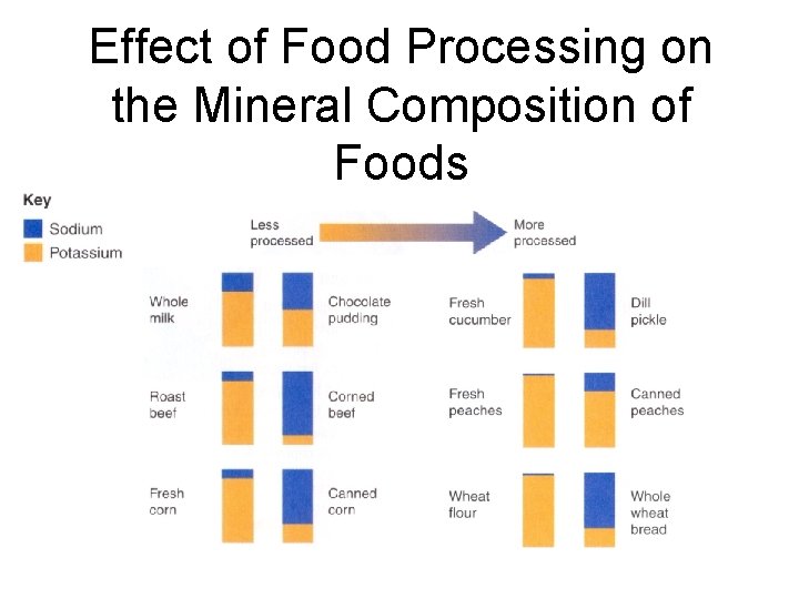 Effect of Food Processing on the Mineral Composition of Foods Effect of Food Processing on the Mineral Composition of Foods