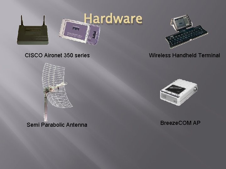 Hardware CISCO Aironet 350 series Semi Parabolic Antenna Wireless Handheld Terminal Breeze. COM AP