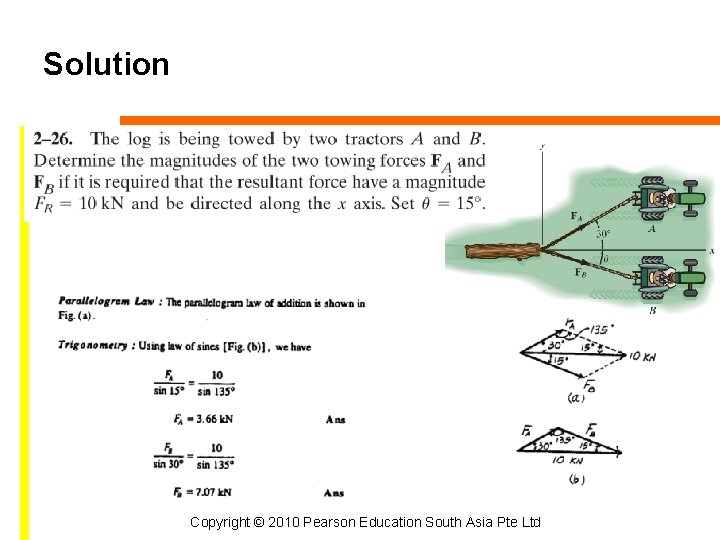 Solution Copyright © 2010 Pearson Education South Asia Pte Ltd 