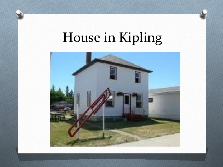 House in Kipling 