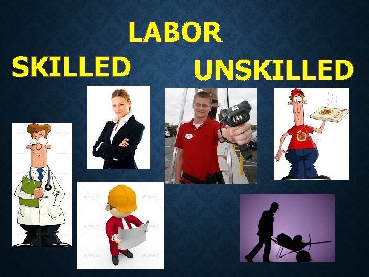 LABOR SKILLED UNSKILLED LABOR SKILLED UNSKILLED