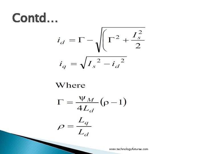 Contd… www. technologyfuturae. com 