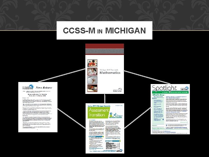 CCSS-M IN MICHIGAN 