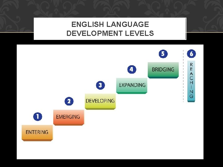 ENGLISH LANGUAGE DEVELOPMENT LEVELS 