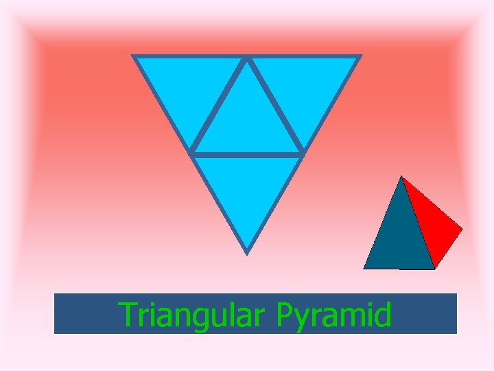 What solid will this net form? Triangular Pyramid 