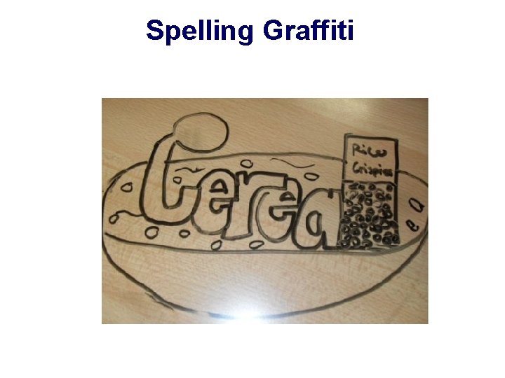 Spelling Graffiti 