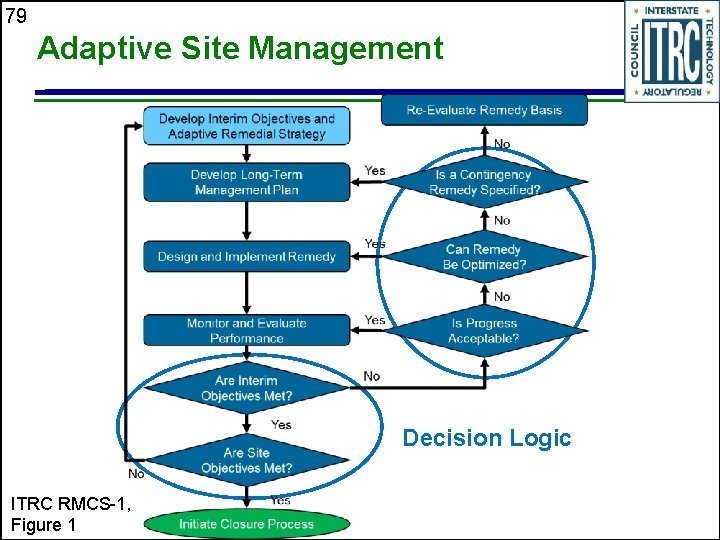 79 Adaptive Site Management Decision Logic ITRC RMCS-1, Figure 1 