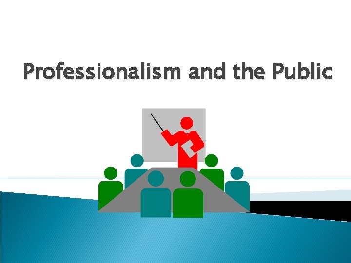 Professionalism and the Public 