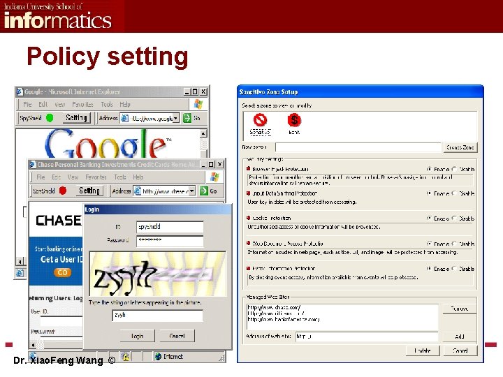 Policy setting Dr. Xiao. Feng Wang © Policy setting Dr. Xiao. Feng Wang ©