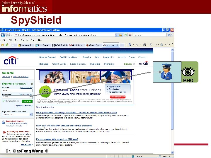 Spy. Shield BHO Dr. Xiao. Feng Wang © Spy. Shield BHO Dr. Xiao. Feng Wang ©