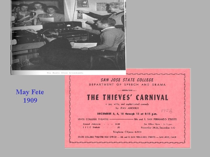 May Fete 1909 May Fete 1909