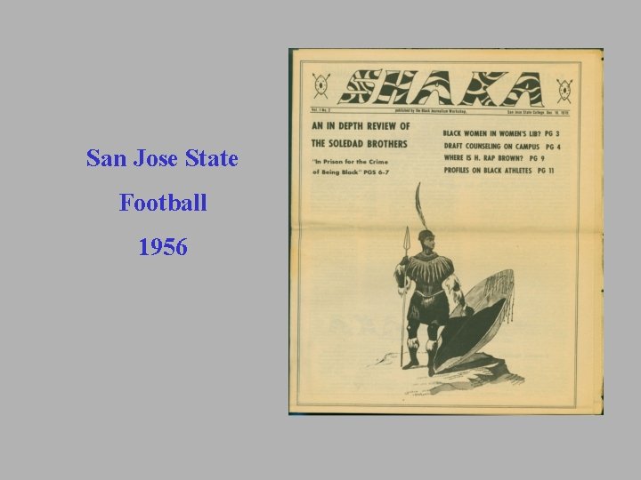 San Jose State Football 1956 San Jose State Football 1956