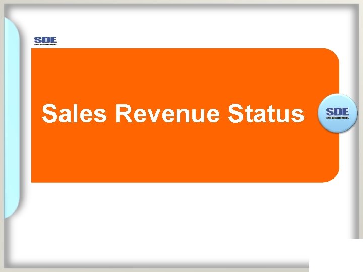 Sales Revenue Status 