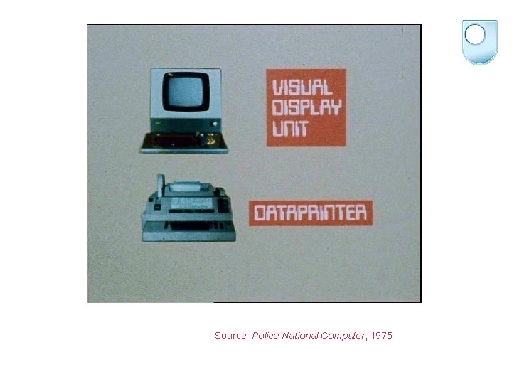 Source: Police National Computer, 1975 