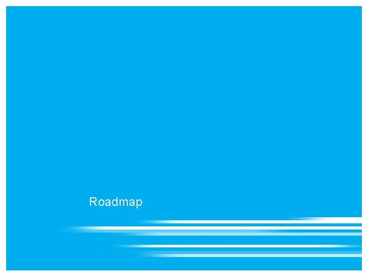 Roadmap 