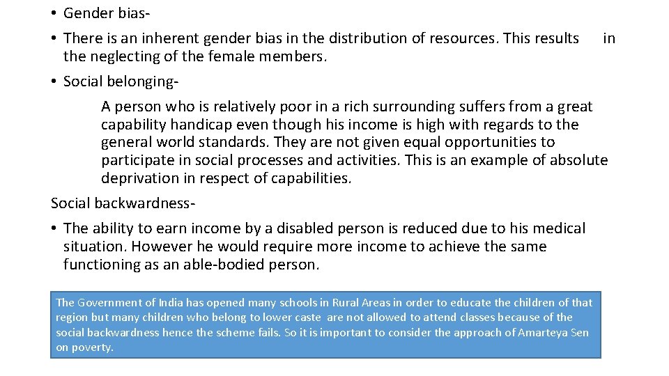  • Gender bias- • There is an inherent gender bias in the distribution