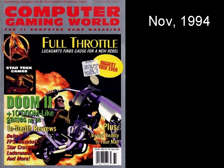Nov, 1994 Nov, 1994