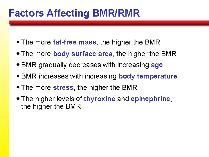 Chapter 4 Metabolism And Basic Energy Systems Learning