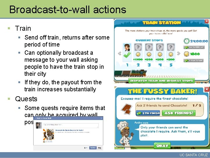 Broadcast-to-wall actions § Train § Send off train, returns after some period of time