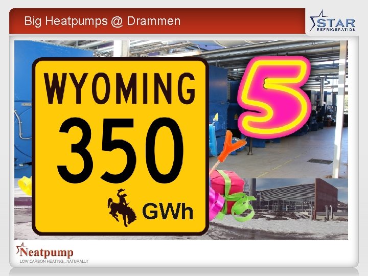 Big Heatpumps @ Drammen GWh Big Heatpumps @ Drammen GWh