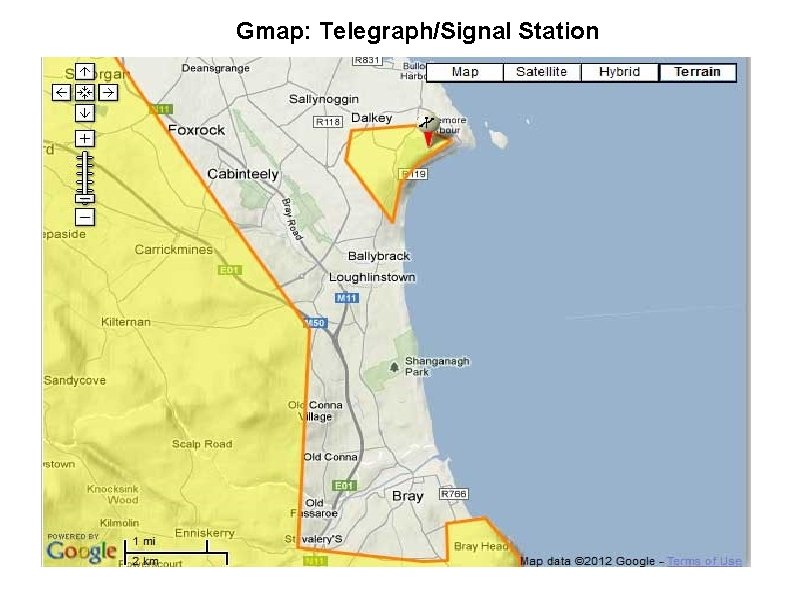 Gmap: Telegraph/Signal Station 