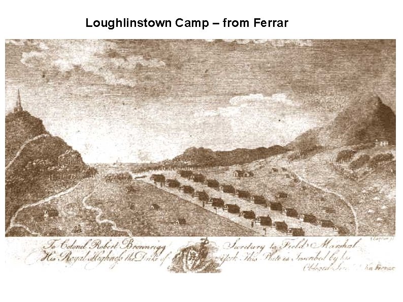 Loughlinstown Camp – from Ferrar 