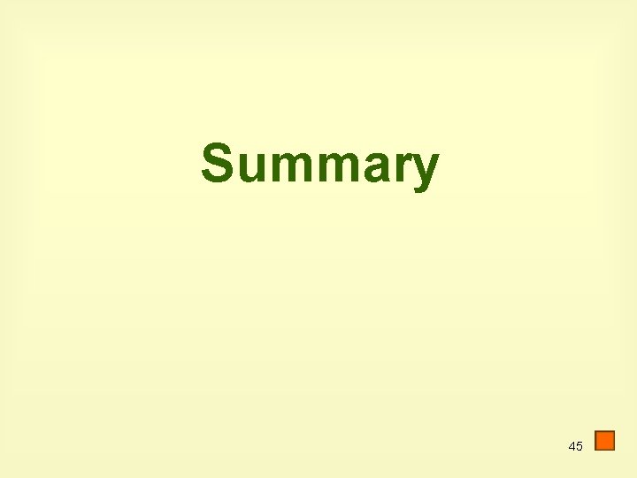 Summary 45 Summary 45