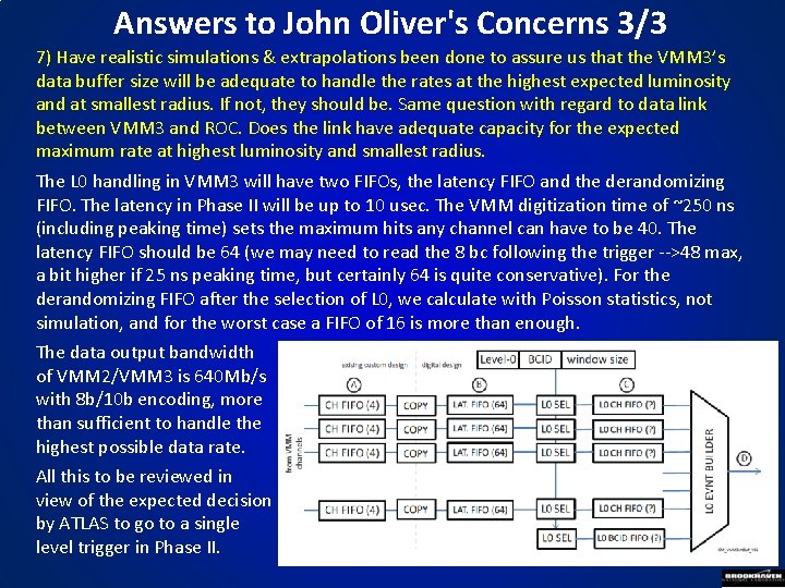 Answers to John Oliver's Concerns 3/3 7) Have realistic simulations & extrapolations been done