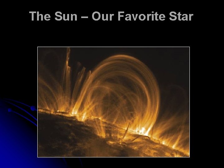 The Sun – Our Favorite Star The Sun – Our Favorite Star